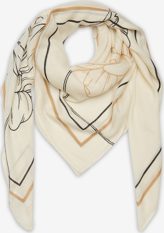 Noolur Scarf 'SAGA' in White: front