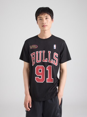 juoda Mitchell & Ness Marškinėliai 'NBA BULLS DENNIS RODMAN': priekis