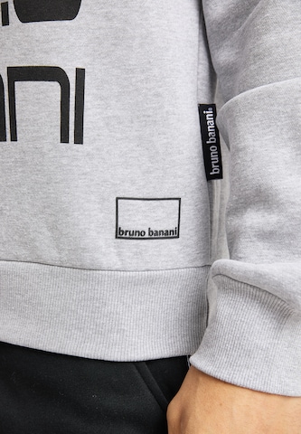 BRUNO BANANI Sweatshirt 'Jordan' in Grey