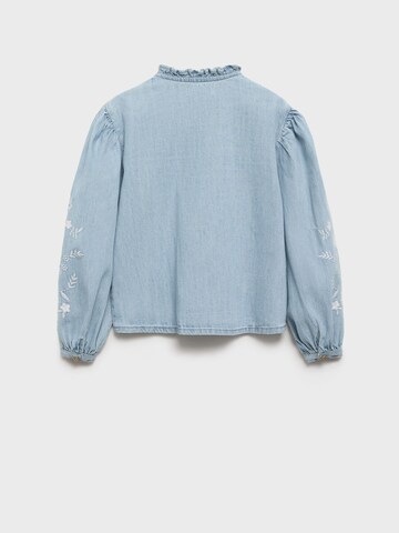 MANGO KIDS Bluse 'MARTA' in Blau