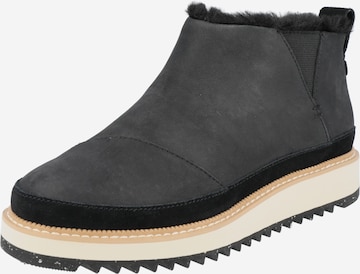 Ankle boots 'MARLO' di TOMS in nero: frontale
