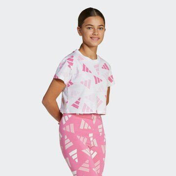 ADIDAS SPORTSWEAR Functioneel shirt 'Seasonal Essentials Celebration' in Wit: voorkant