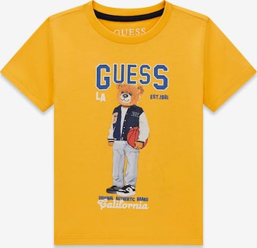 GUESS T-Shirt in Gelb: Vorderseite