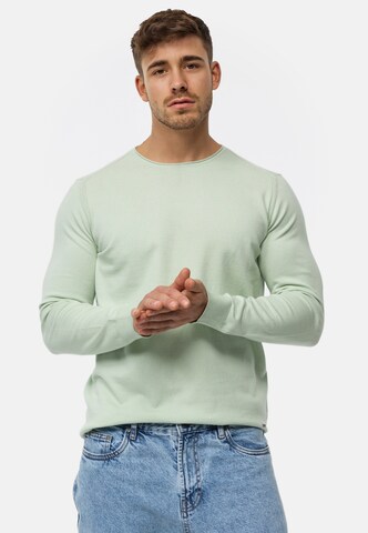 Pull-over 'Gamal' INDICODE JEANS en vert
