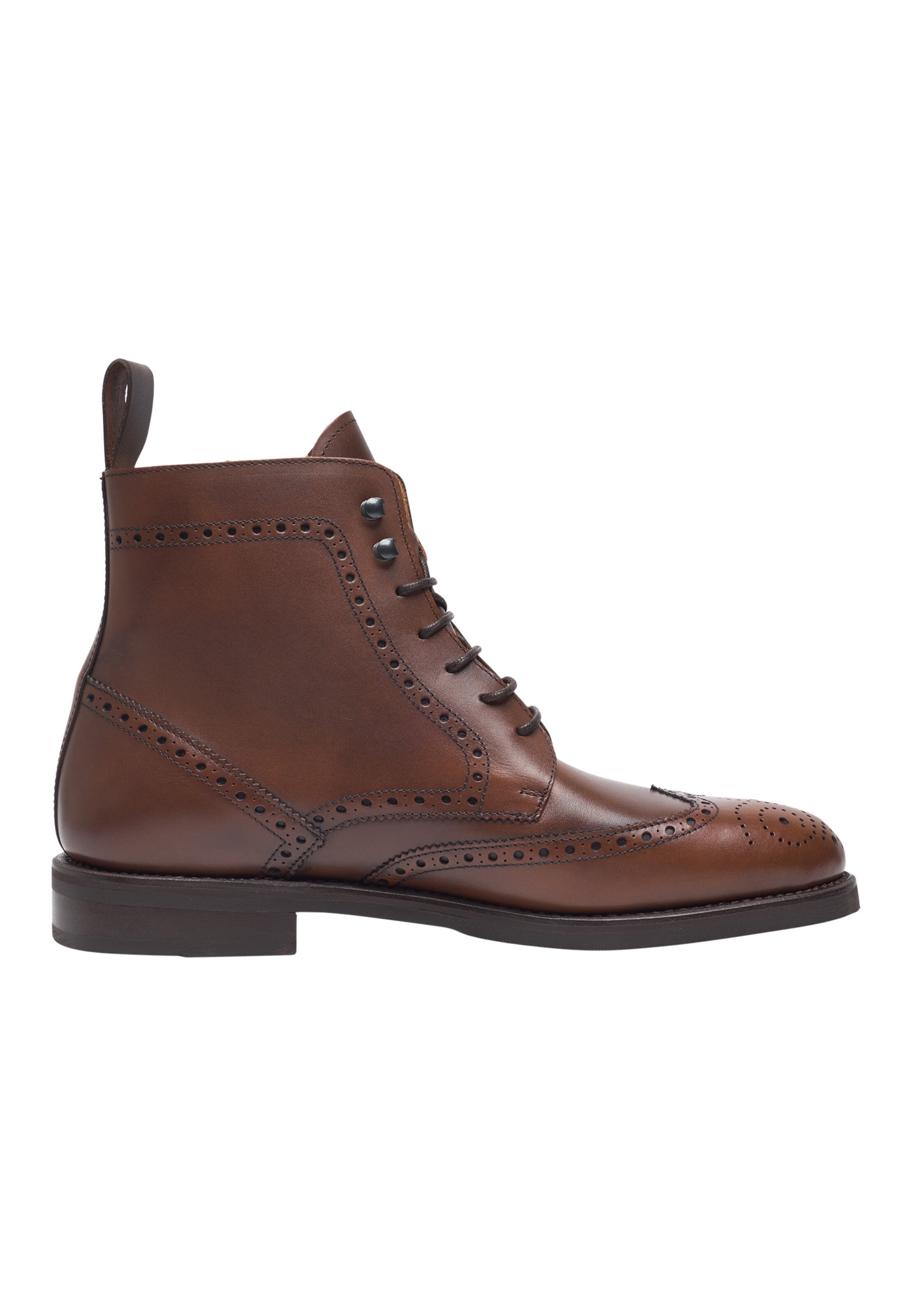 Henry Stevens Schnürboots 'Winston' in Braun