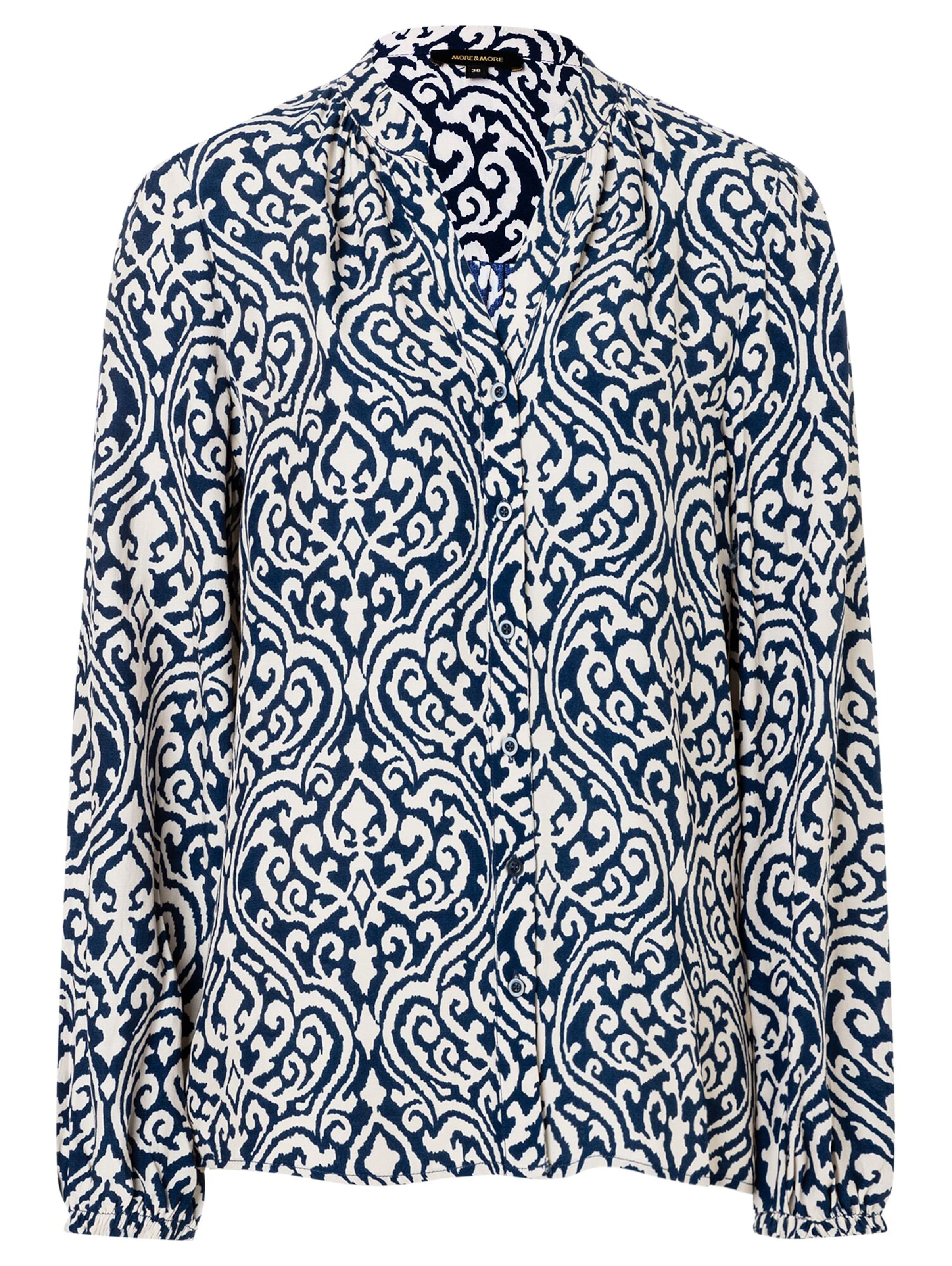 MORE & MORE - Blusa em azul: frente