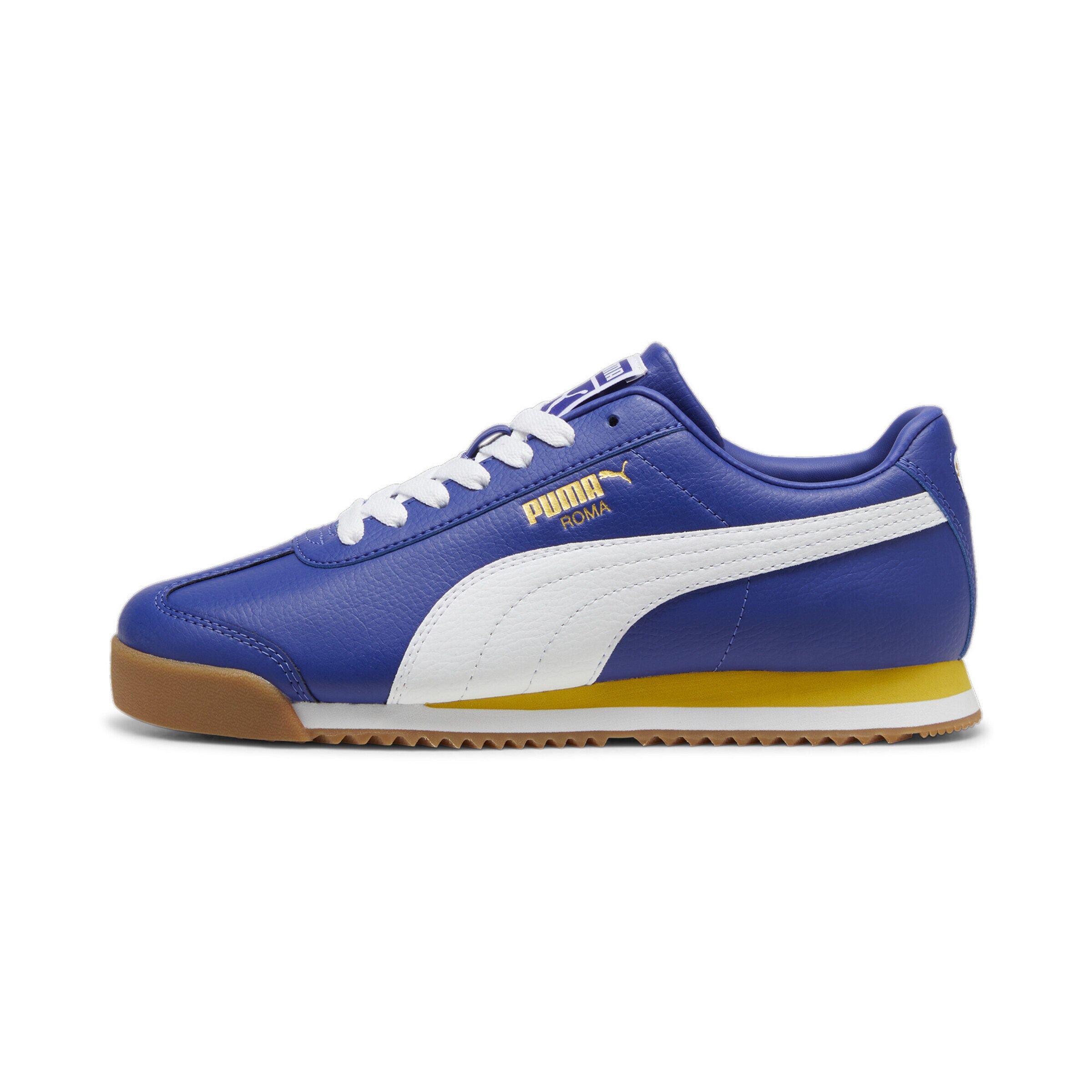 Puma roma blue yellow sale