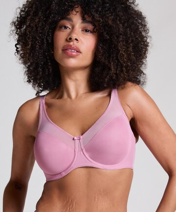 Hunkemöller T-Shirt BH 'Nina' in Pink