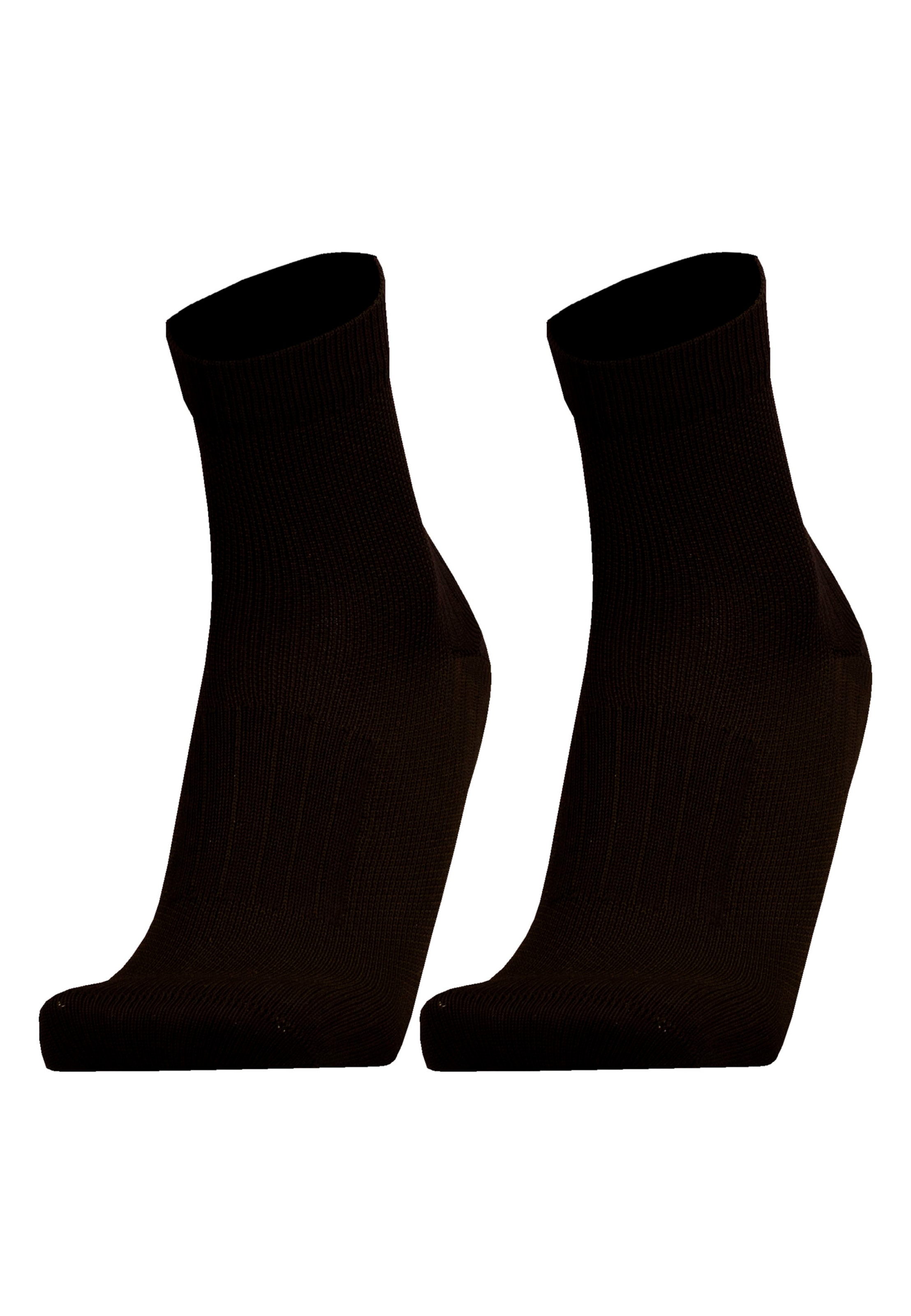 UphillSport Athletic Socks 'FRONT' in Black