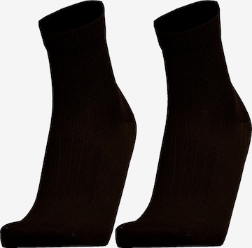 UphillSport Athletic Socks 'FRONT' in Black