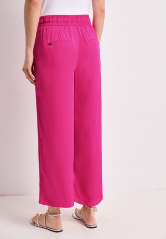 STREET ONE Wide leg Pants in Pink