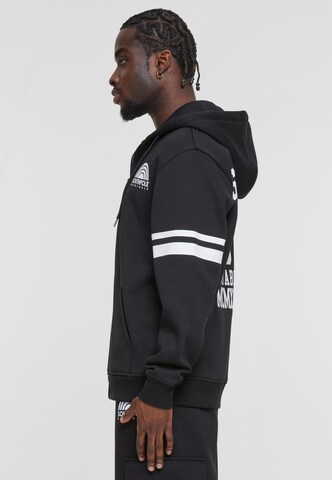 SOUTHPOLE Sweat jacket in Black