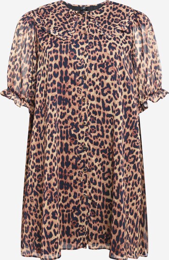 Rochie River Island Plus pe maro, Vizualizare produs