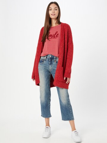 Herrlicher Shirt 'Netti' in Rot | ABOUT YOU