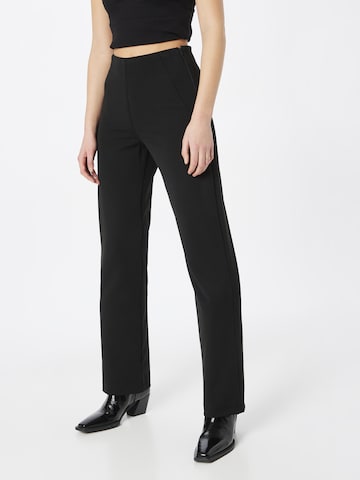 Regular Pantalon 'LISA BELLE' OBJECT en noir : devant