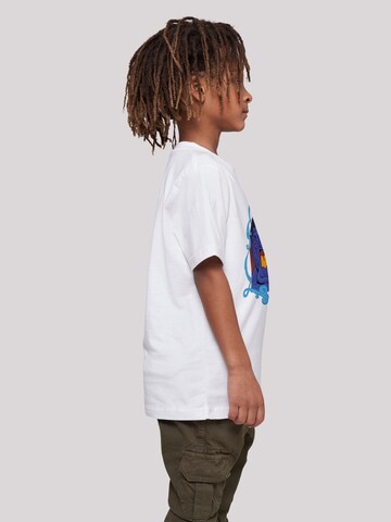 T-Shirt 'Disney Aladdin Cave Of Wonders' F4NT4STIC en blanc