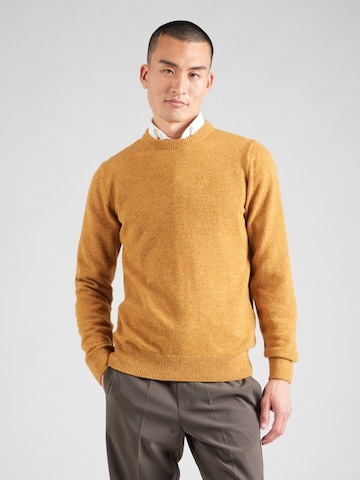 Barbour - Jersey 'Ess Tisbury' en marrón: frente