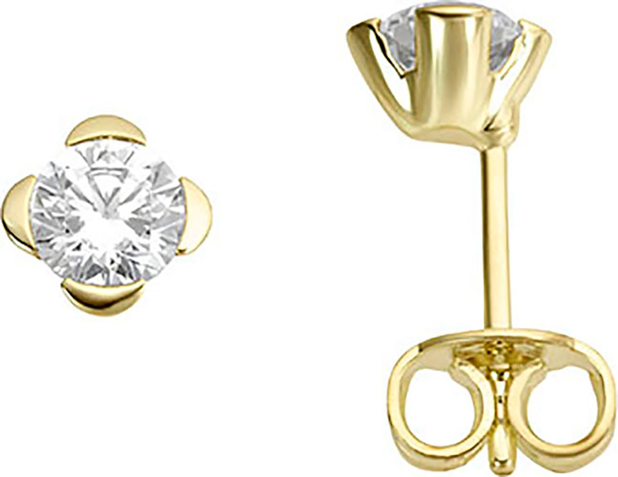 FIRETTI Ohrringe in Gold: Vorderseite