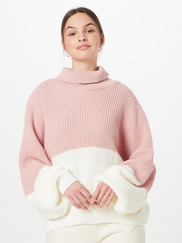 In The Style Sweater 'DANI' in Beige: front