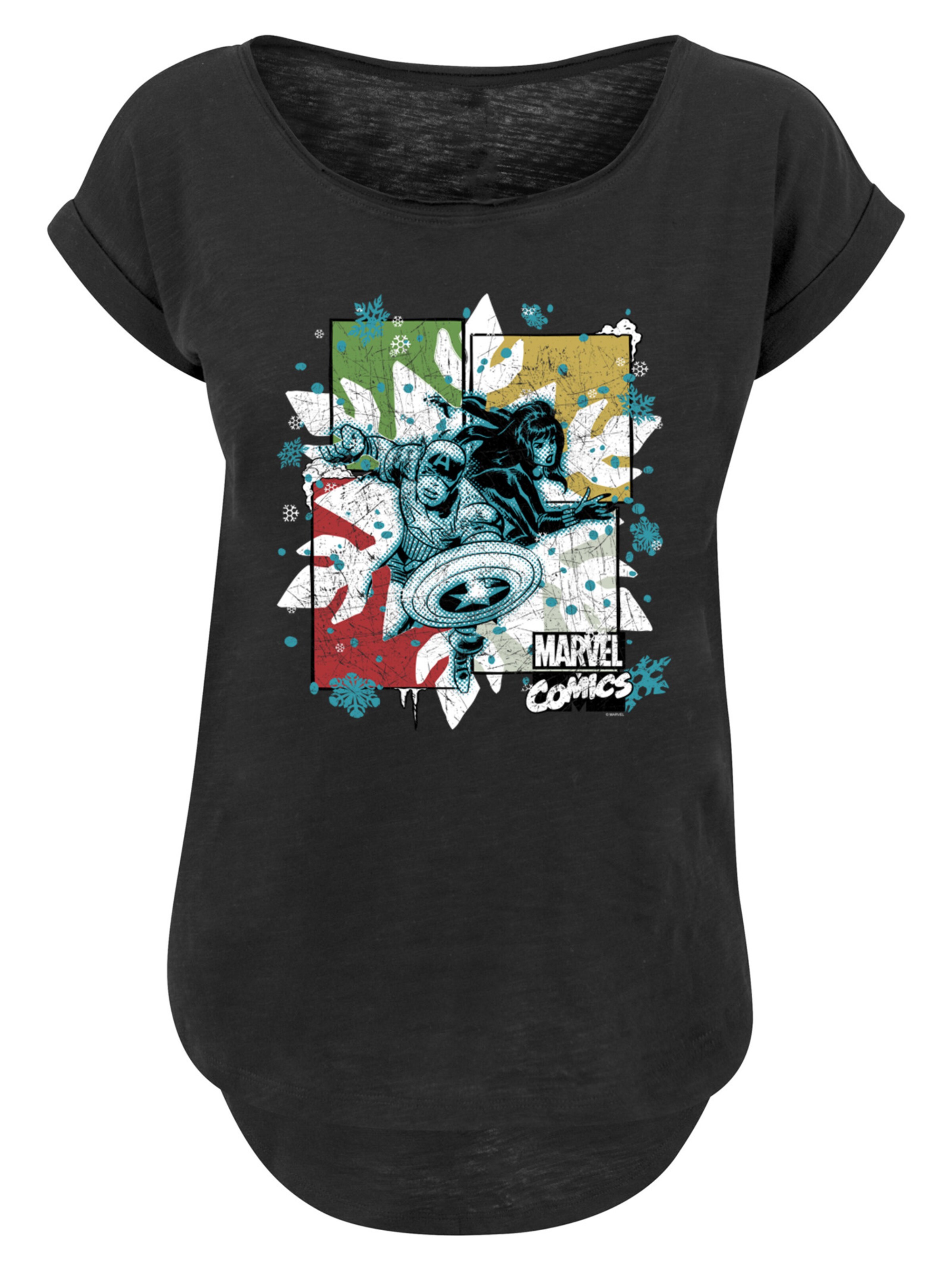 F4NT4STIC Shirt in Schwarz: Vorderseite