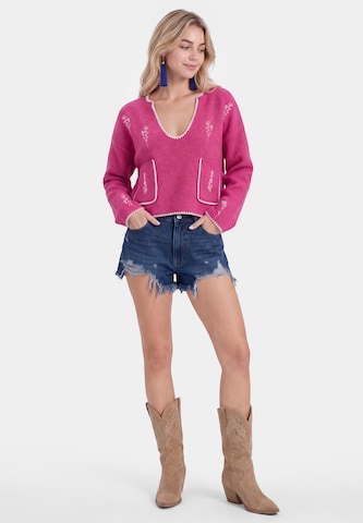 IZIA - Jersey en rosa