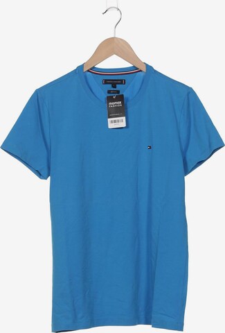 TOMMY HILFIGER T-Shirt L in Blau: predná strana