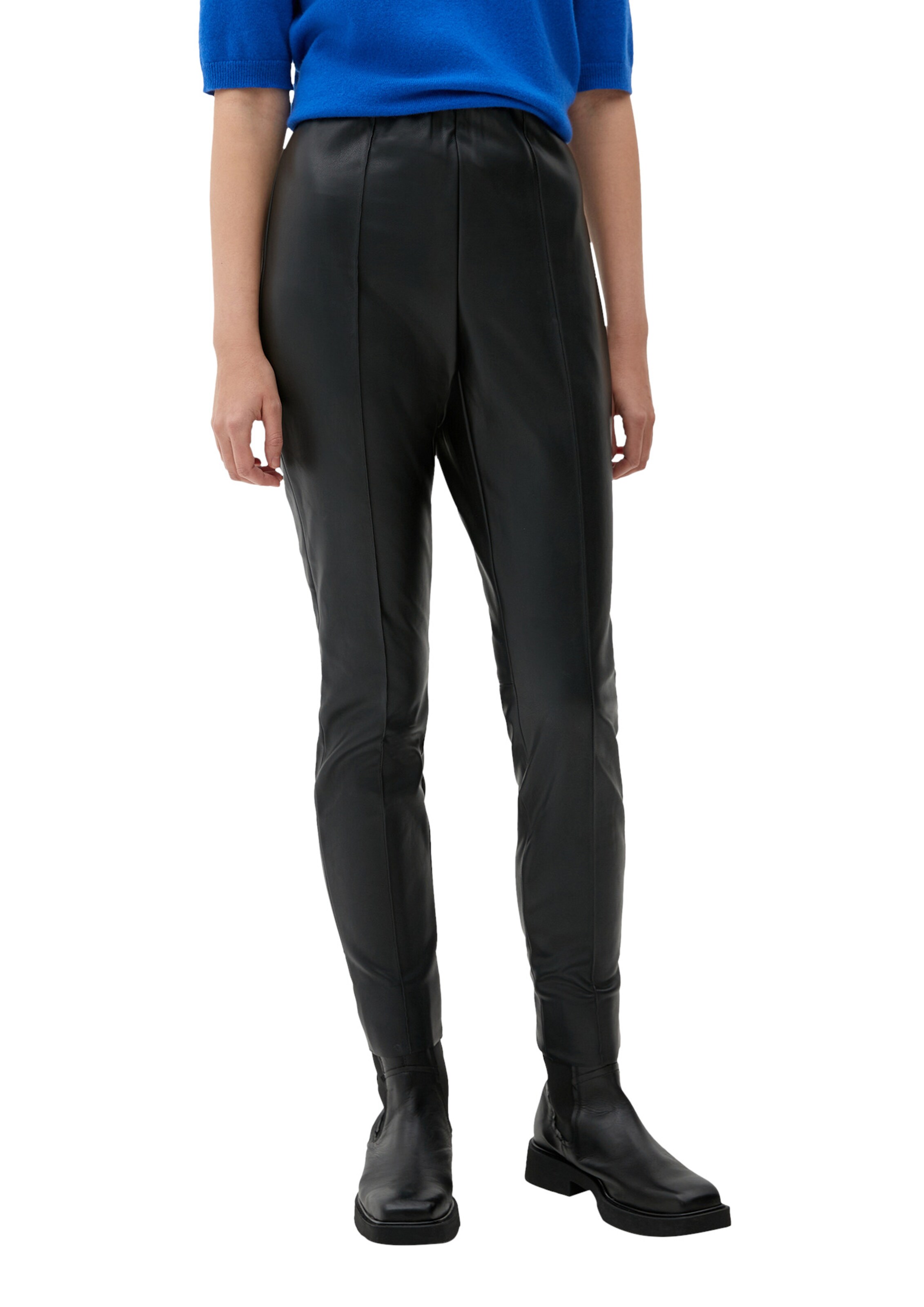 s.Oliver BLACK LABEL Skinny Leggings in Black