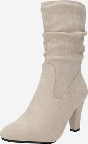 Dorothy Perkins Boots in Grey: front