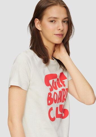 T-shirt QS en blanc