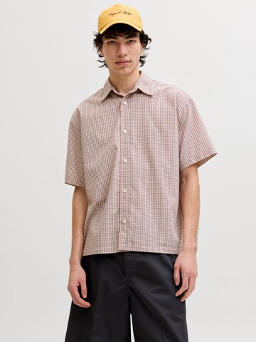 JACK & JONES Comfort Fit Hemd in Rot: Vorderseite