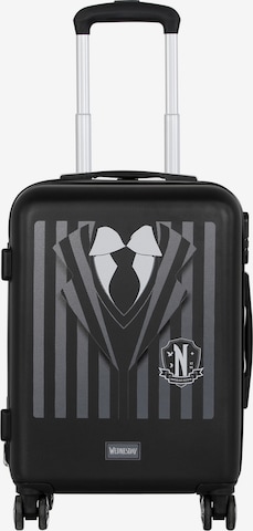 Valise 'Uniform' Wednesday en noir : devant
