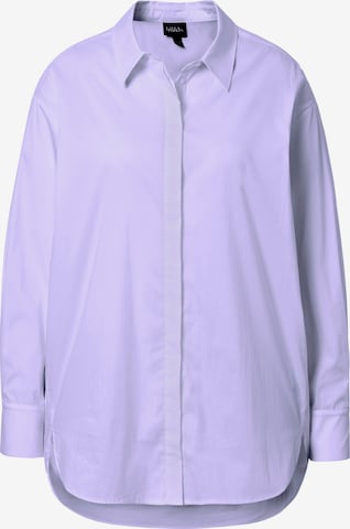 Ulla Popken Blouse in Purple: front