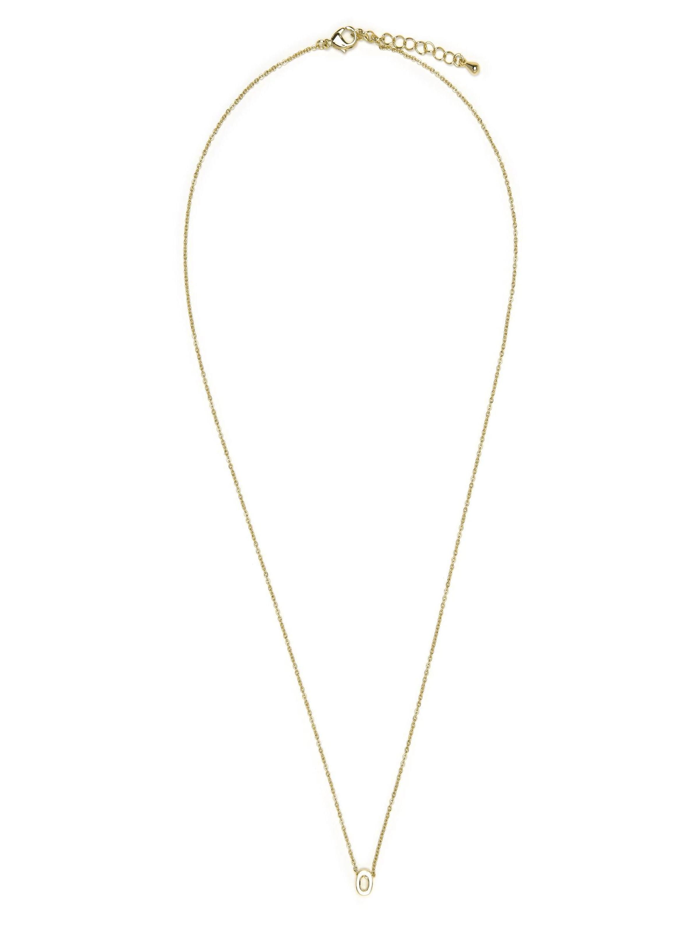 Luxenter Ketting 'O' in Onesize in de kleur Goud, Productweergave