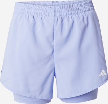 Pantalon de sport 'Made For Training' ADIDAS PERFORMANCE en bleu : devant
