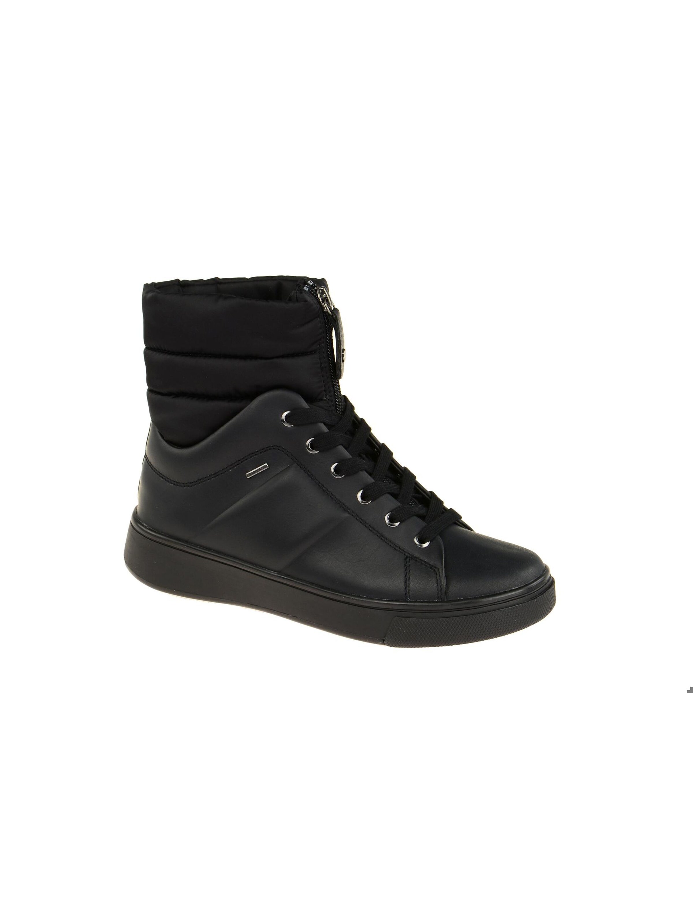 GEOX Boots 'Geox Mayrah Stiefel schwarz wasserdicht' in Black: front