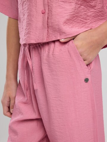 Wide Leg Pantalon America Today en rose
