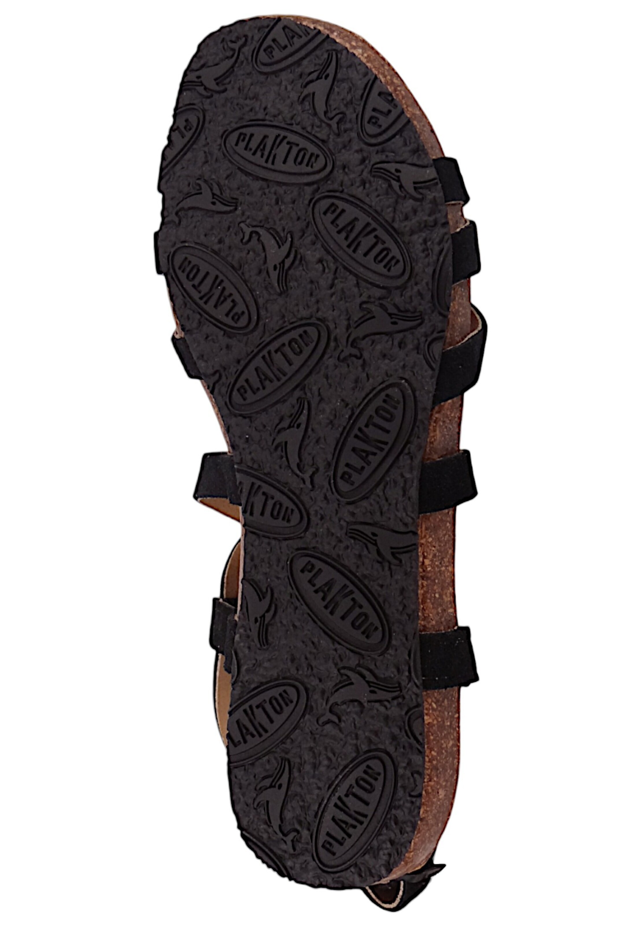 Sandales à lanières 'Mam Vali' Plakton en noir