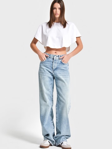 IT'S BASIC Loose fit Jeans 'SOFIA Loose High Rise' in Blue