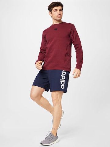 ADIDAS SPORTSWEAR Regular Sportshorts 'Essentials' in Blau