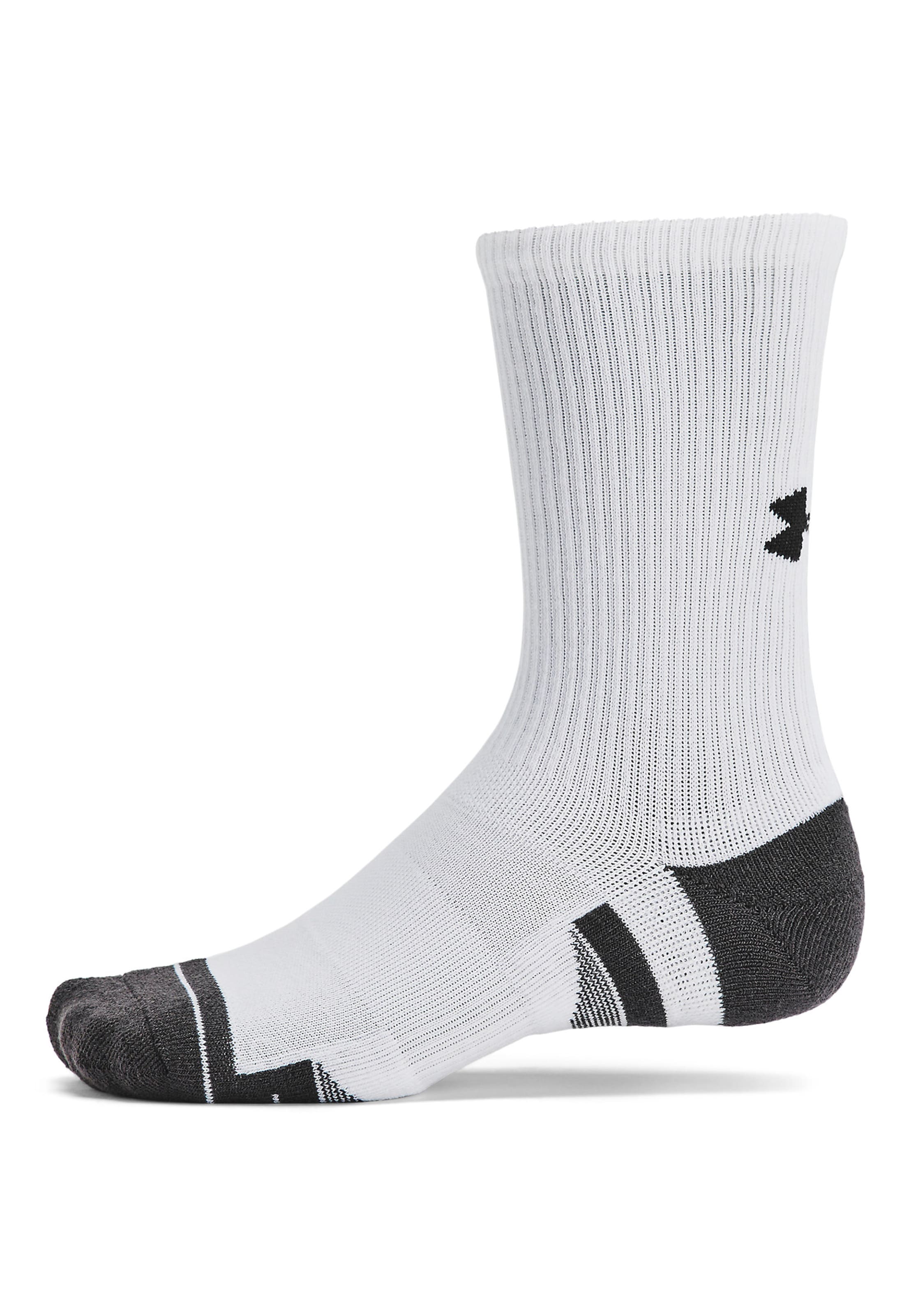 UNDER ARMOUR Athletic Socks in White