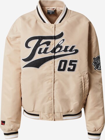 Veste mi-saison FUBU en beige : devant