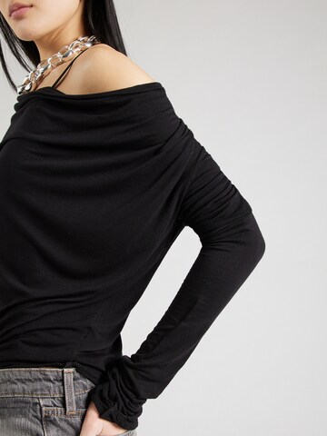 T-shirt 'Melinda' WEEKDAY en noir