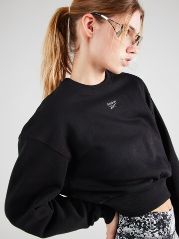 Reebok Спортивный свитшот в Черный