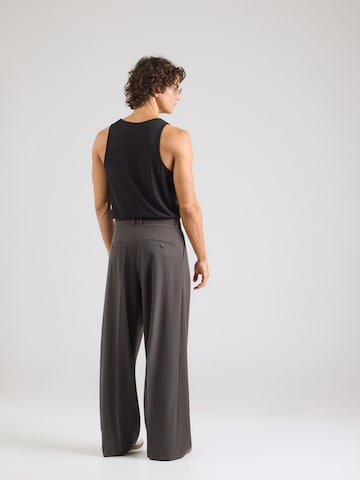 WEEKDAY Wide Leg Hose 'Nate' in Grau