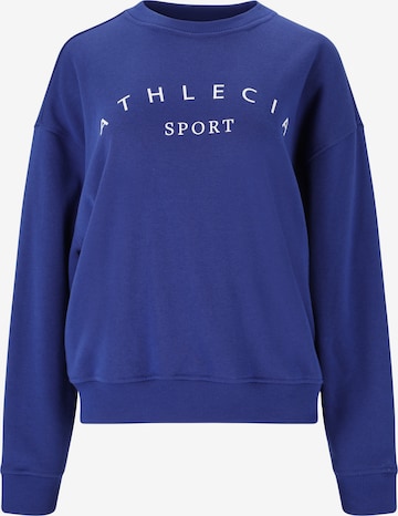 Athlecia Sportief sweatshirt 'Asport' in Blauw: voorkant