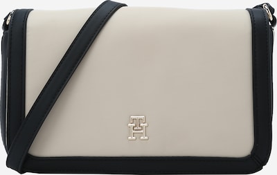 TOMMY HILFIGER Schoudertas 'Essential' in de kleur Taupe / Goud / Zwart, Productweergave