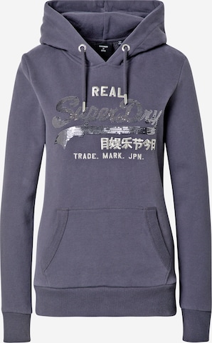 Superdry Sweatshirt in Grau: predná strana