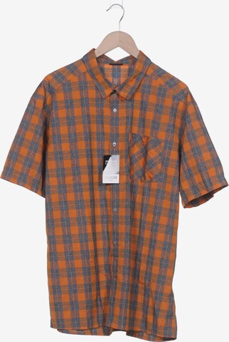 ODLO Button Up Shirt in XXL in Orange: front