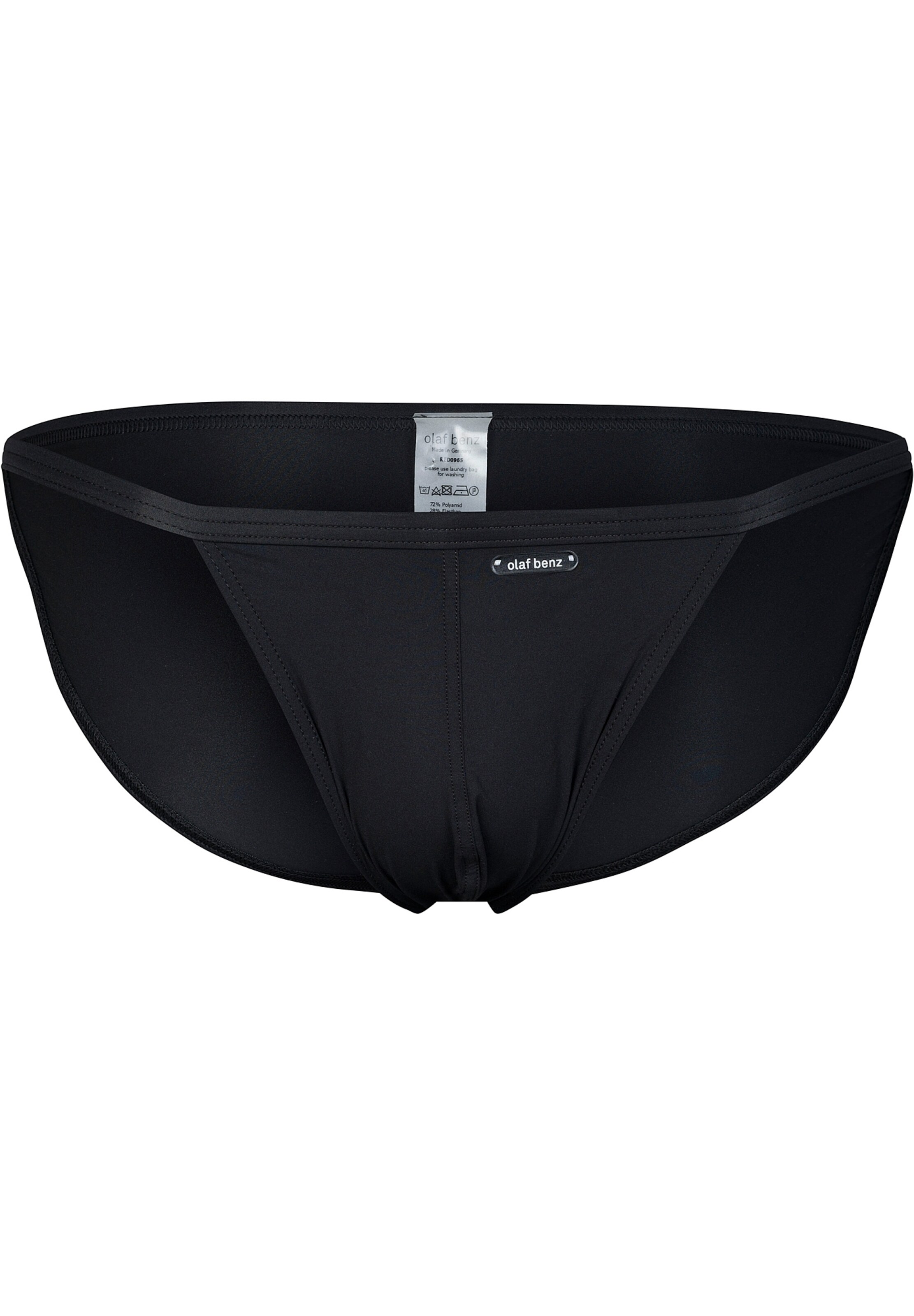 Olaf Benz Panty ' Riotanga RED 0965 ' in Black: front