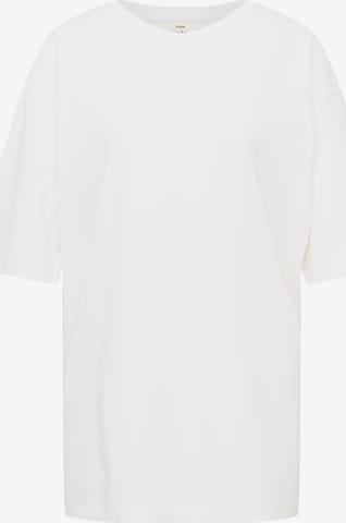 T-shirt 'Dakota' A LOT LESS en blanc : devant